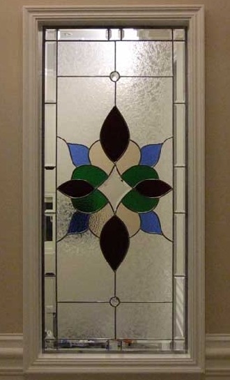 Make Your Own Triple Glazed Door and window Leaded Glass Beveled Glass Panels