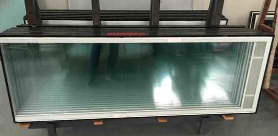 οι τυφλοί 25.4mm μεταξύ του διαμερίσματος γυαλιού διαμορφώνουν τους τυφλούς για το cOem μόνωσης θερμότητας πορτών Patio